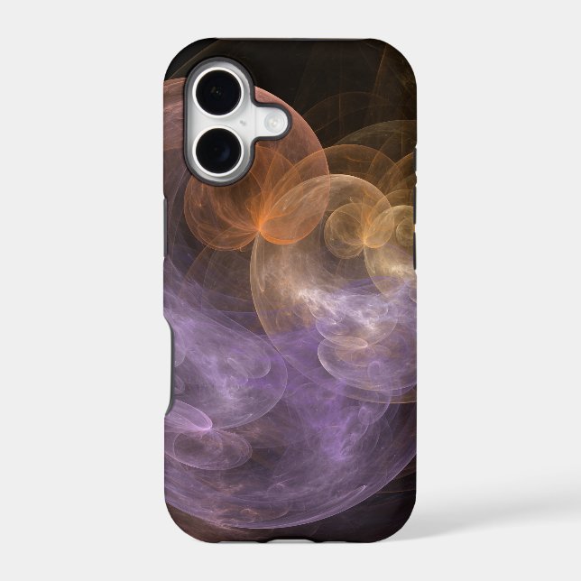 Space Flowers Iphone Case (Back)