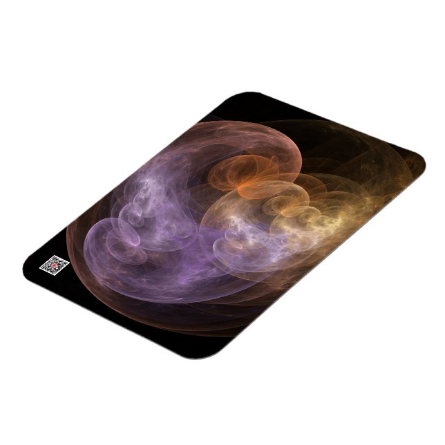 Space Flowers Magnet (Left Side)