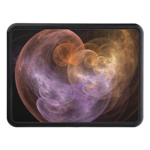 Space Flowers Tow Hitch Cover