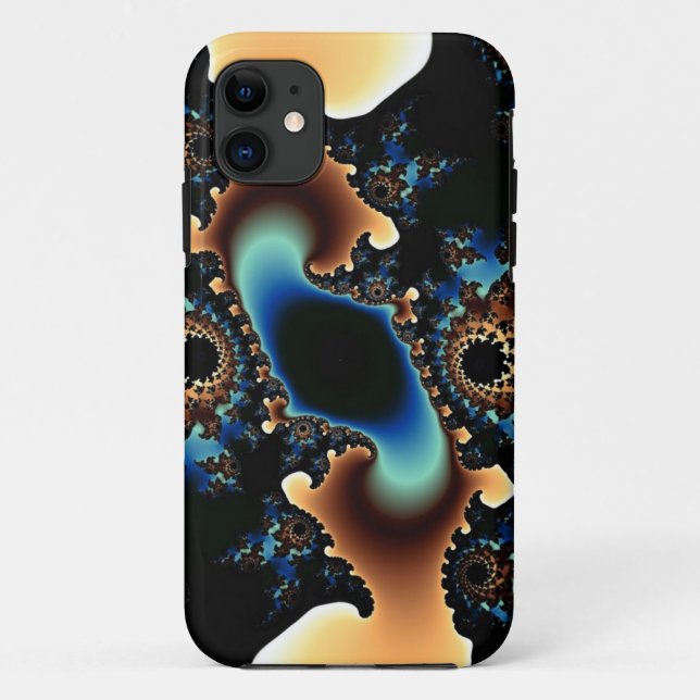 Space Fractal Case-Mate iPhone Case (Back)
