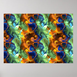 space fractal poster