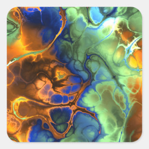 space fractal stickers