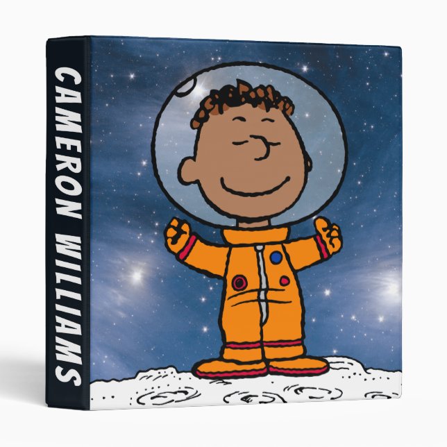 SPACE | Franklin Astronaut 3 Ring Binder (Front/Spine)
