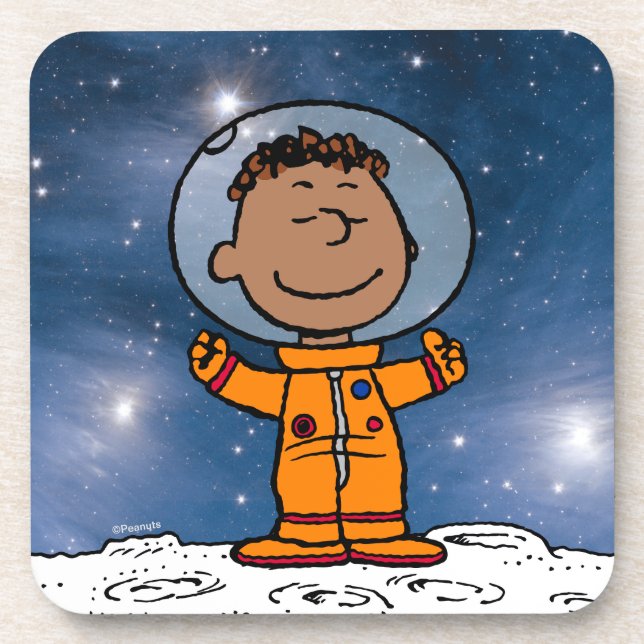 SPACE | Franklin Astronaut Beverage Coaster (Front)