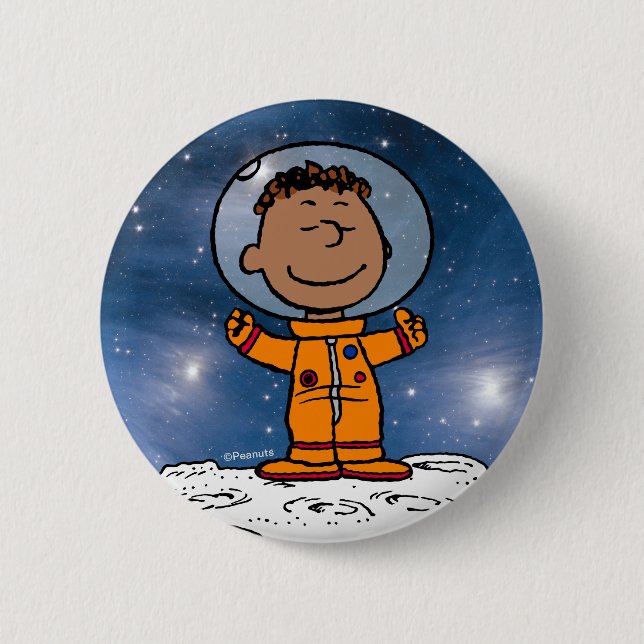 SPACE | Franklin Astronaut Button (Front)