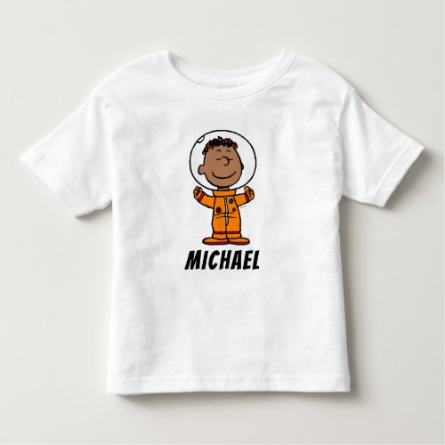SPACE  Franklin Astronaut Toddler T_shirt