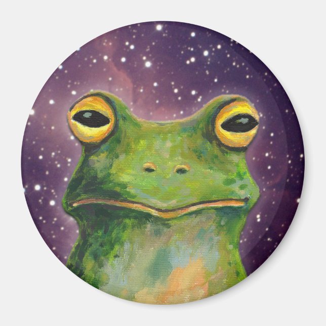 Space Frog Magnet (Front)