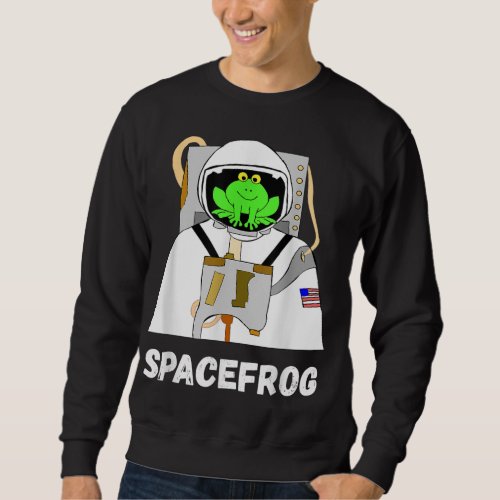 Space Frogs Toad Astronaut Costume Astronomy Gifts Sweatshirt