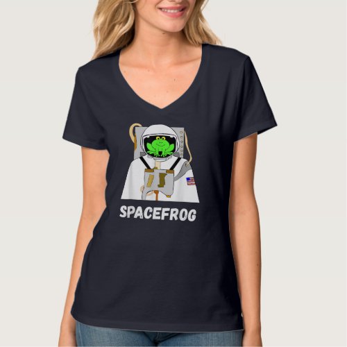 Space Frogs Toad Astronaut Costume Astronomy Gifts T_Shirt