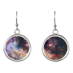 Space/galaxy earrings