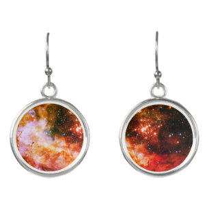 Space/galaxy earrings