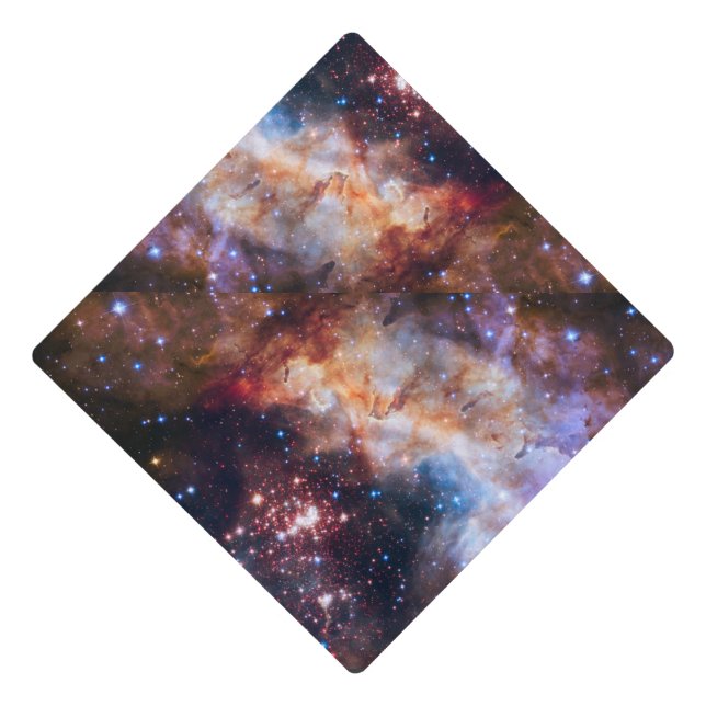 Space/galaxy Graduation Cap Topper (Front)