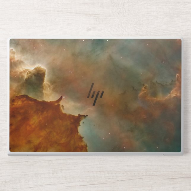 space galaxy HP laptop skin (Front)