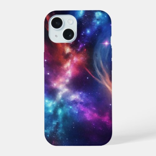 Space galaxy iPhone 15 case