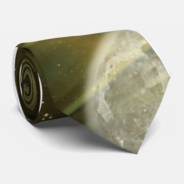 Space Galaxy Men's Tie (Rolled)
