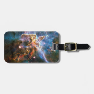 Space galaxy nebula. Universe stars. Hubble NASA Luggage Tag