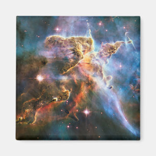 Space galaxy nebula. Universe stars. Hubble NASA Magnet