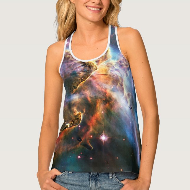 Space galaxy nebula. Universe stars Hubble NASA Tank Top (Front)