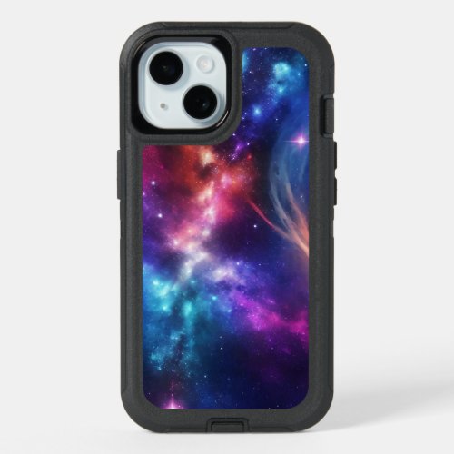 Space galaxy iPhone 15 case
