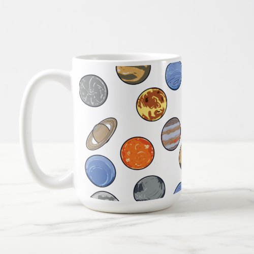 Space Galaxy Solar System Coffee Mug