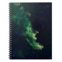 Space Galaxy Spiral Notebook