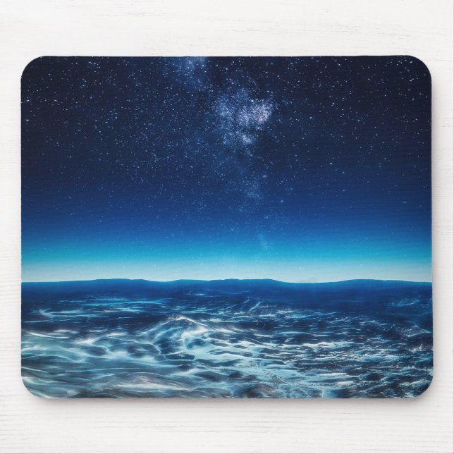 Space Galaxy Subtle Galaxy Mouse Pad (Front)