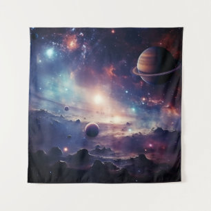 Space Galaxy Symphony Tapestry