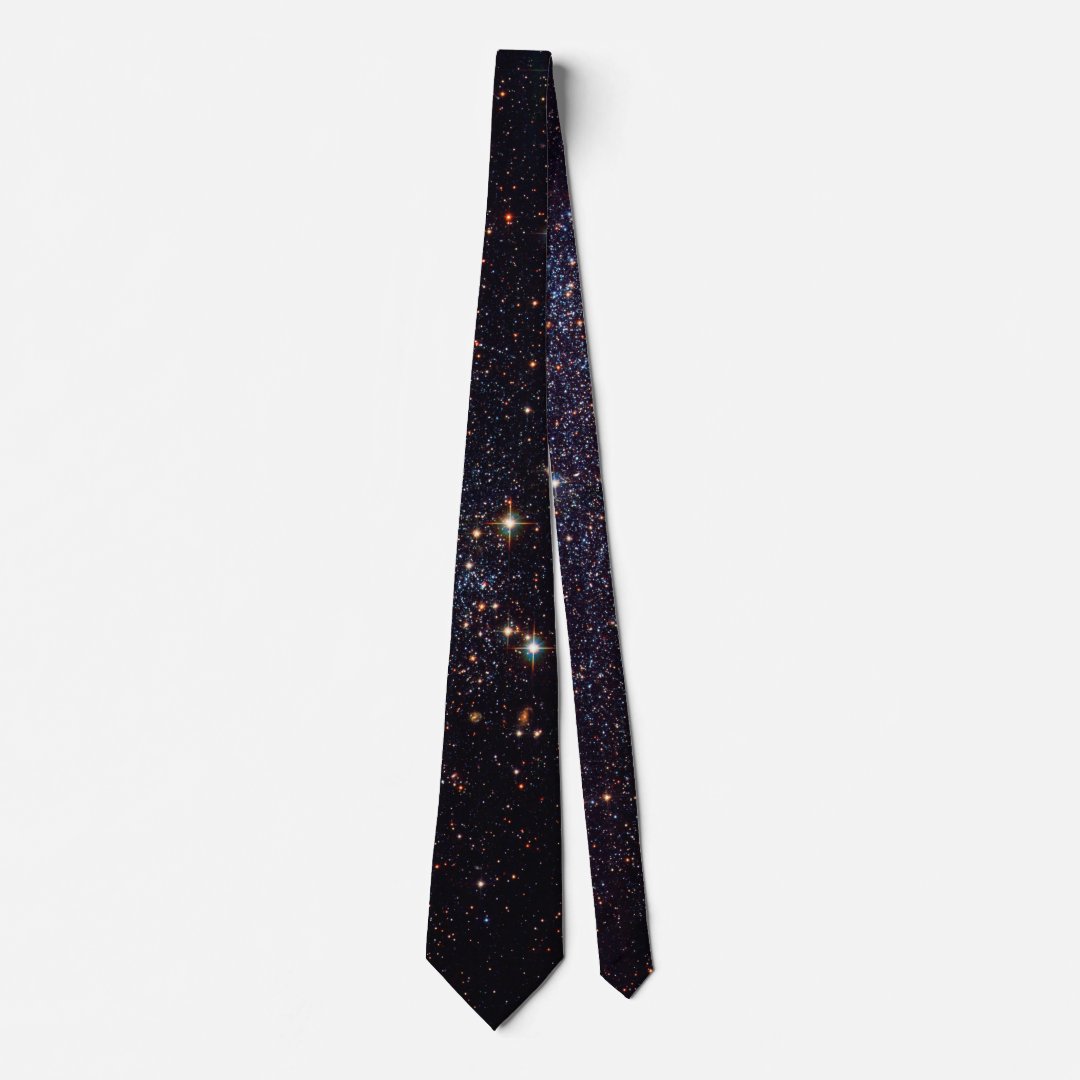 Space Galaxy Universe Stars Neck Tie | Zazzle