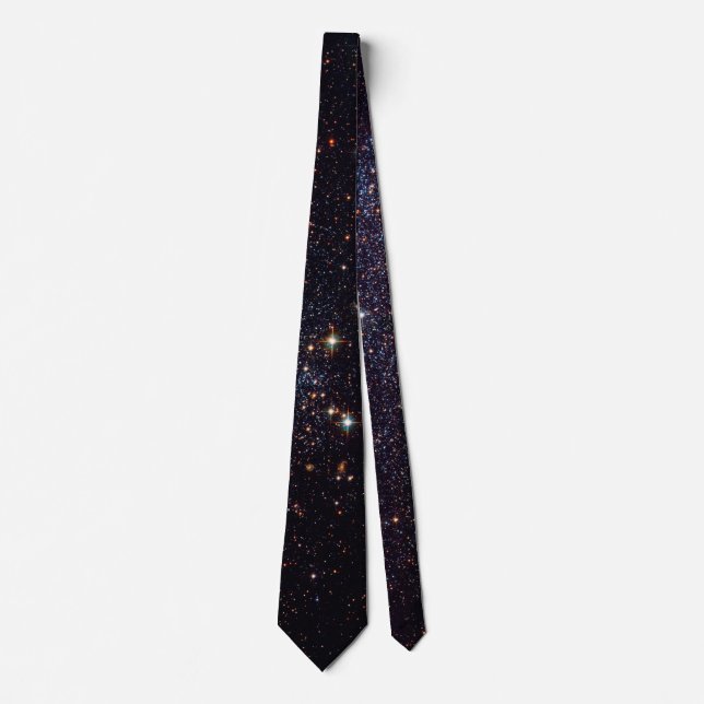 Space Galaxy Universe Stars Neck Tie (Front)