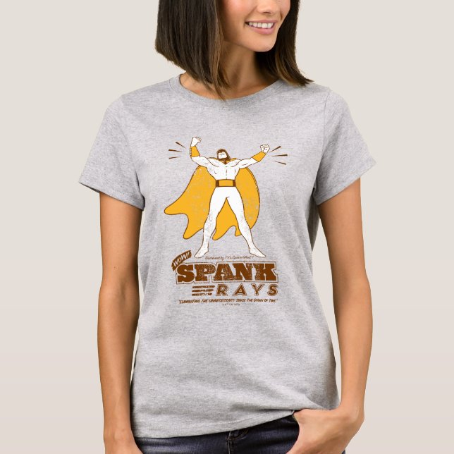 Space Ghost Spank Rays T-Shirt (Front)