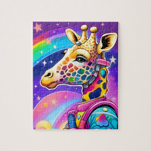 Space Giraffe Puzzle (Vertical)
