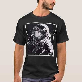 Space Girl Anime  2 T-Shirt