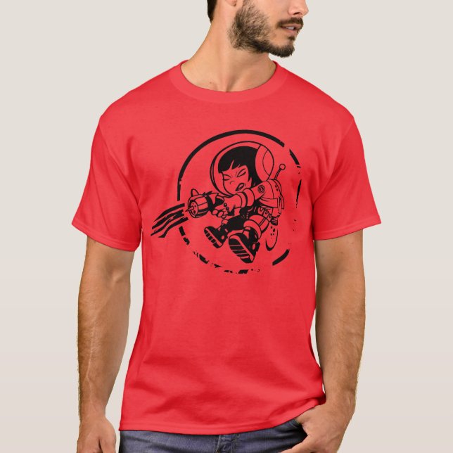 Space Girl T-Shirt (Front)