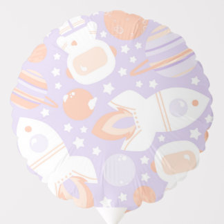 Space Girls Party Balloon, Astronaut, Rocket Ship Balloon