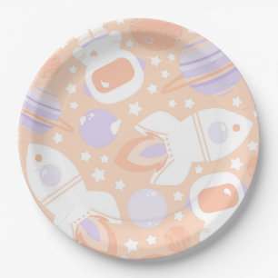 Space Girls Party Plates
