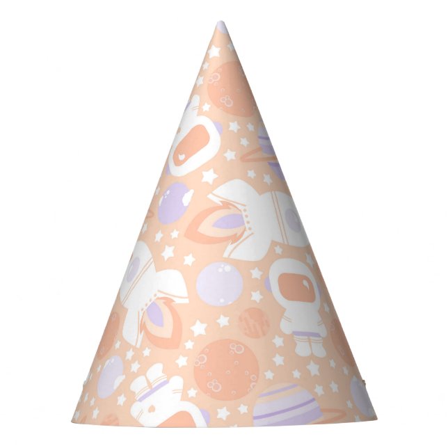 Space Girls Two the Moon Party Theme Hat (Front)