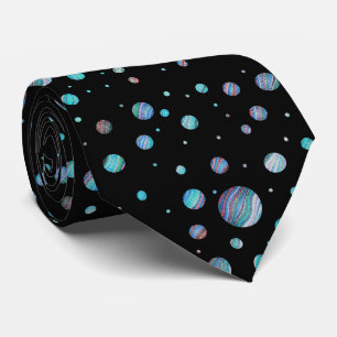 Space Glass Neck Tie