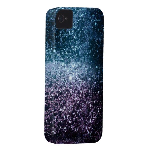 Space Glitter Case-Mate iPhone Case (Back/Right)