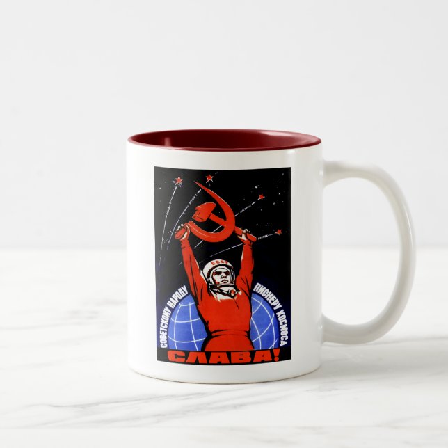Space Glory Two-Tone Coffee Mug (Right)