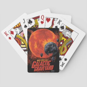 Space Graveyard Skull Halloween Galaxy of Horrors Poker Cards