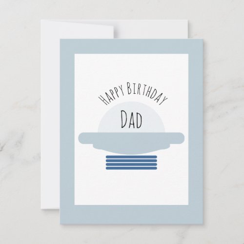 Space Happy Birthday Dad Father Grandpa  Card