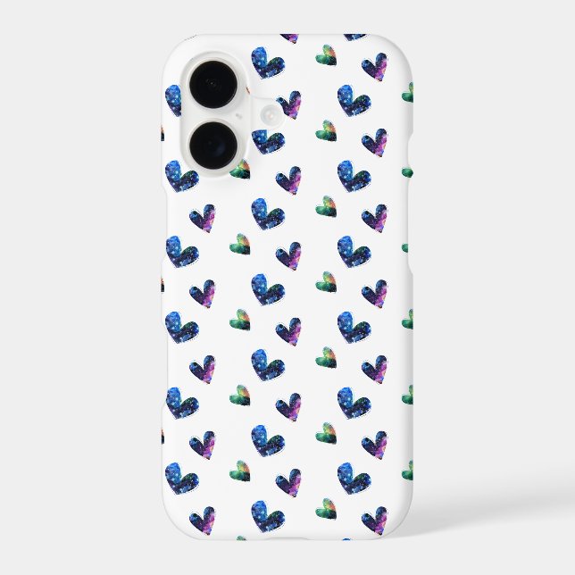Space Heart Iphone Case (Back)