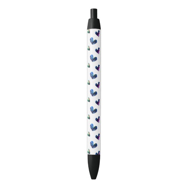 Space Hearts Pen (Front Vertical)