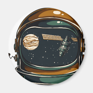 space helmet magnet