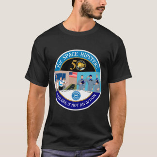 Space Hipsters Apollo 13 50th anniversary t-shirt