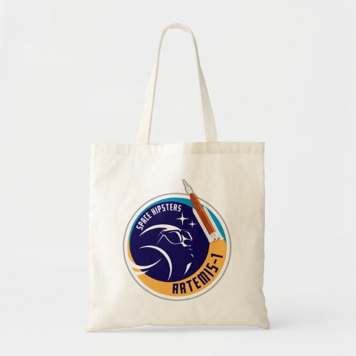 Space Hipsters Artemis_1 Logo Tote Bag