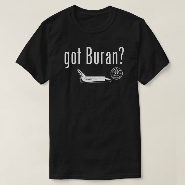 Space Hipsters Got Buran? Tee (Design Front)