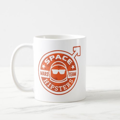 Space Hipsters MARS TEAM 11_oz Coffee Mug