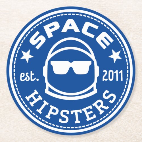 Space Hipsters Square Coasters 6 pack