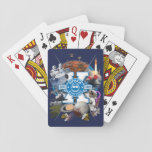 Space Hipsters&#174; X 10th Anniversary Playing Cards at Zazzle